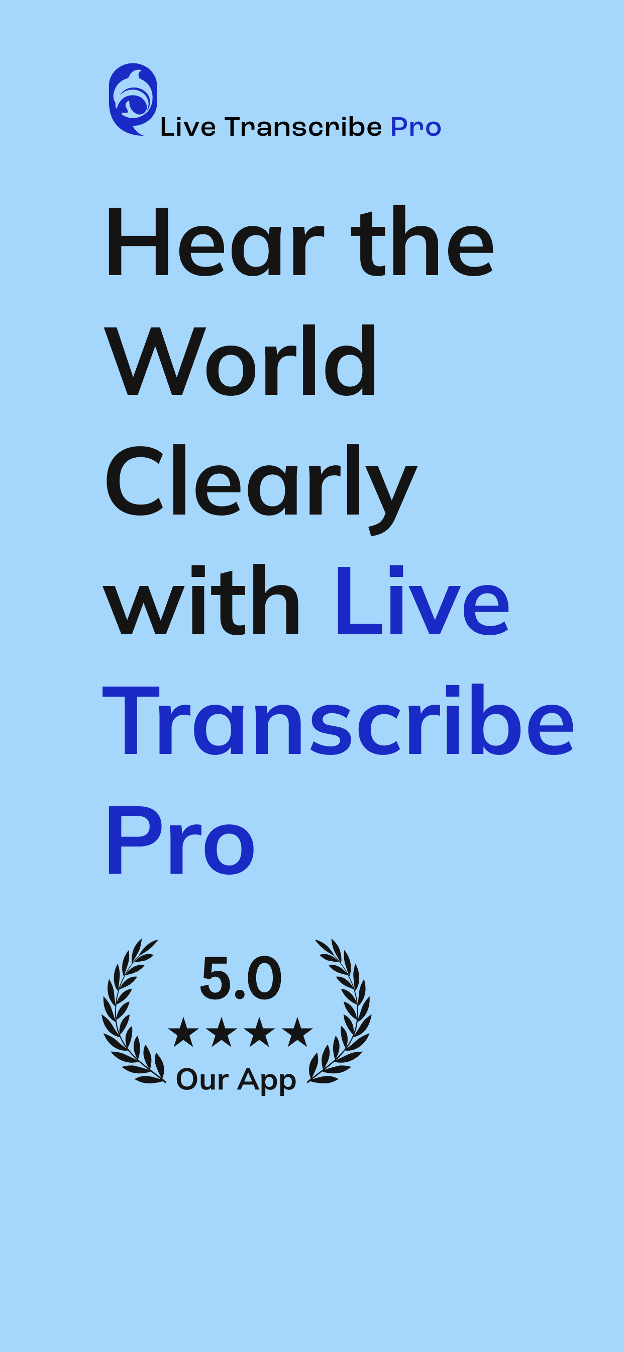 Média Live Transcribe Pro - Discours au texte en temps réel 1