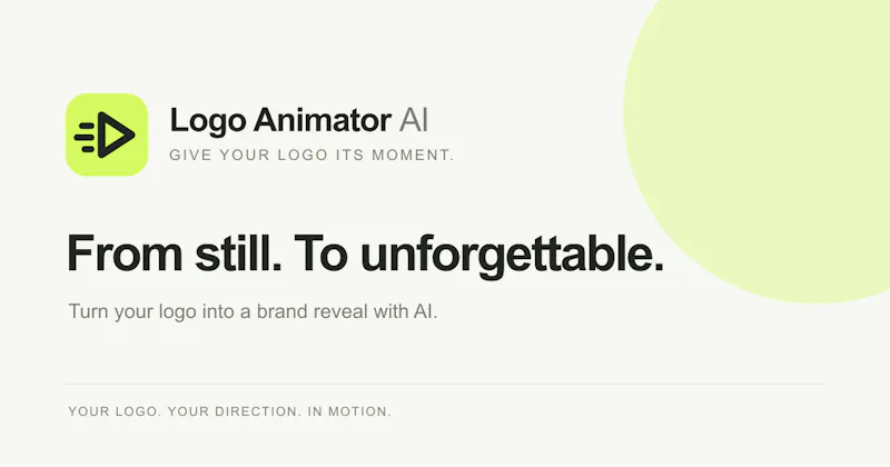 Logo Animator AI screenshot 2