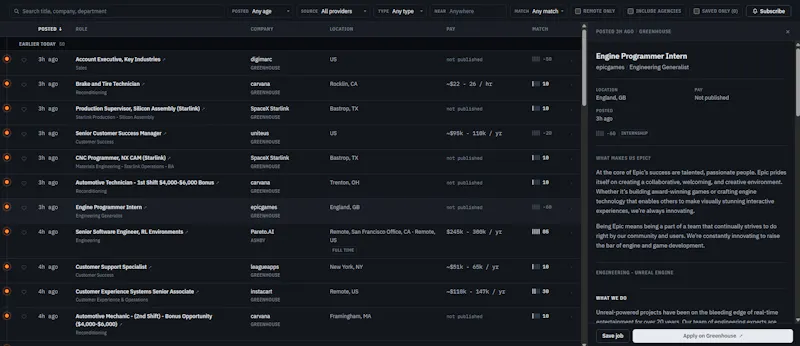 DirectJobSource screenshot 3