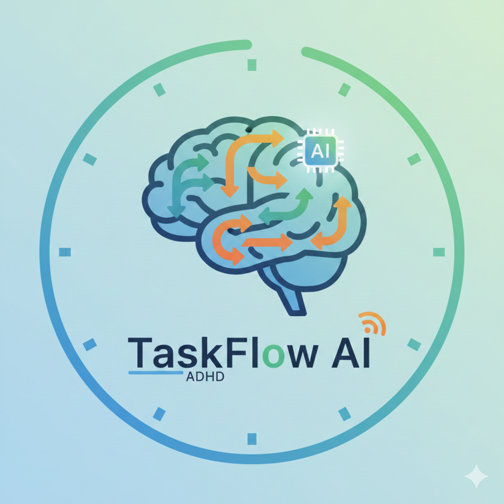 TaskFlow AI - Product Hunt launch logo