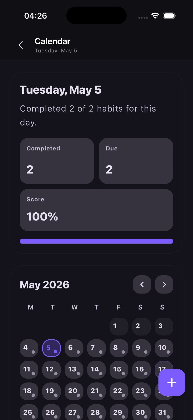 TinyHab: ADHD Habit Tracker gallery image