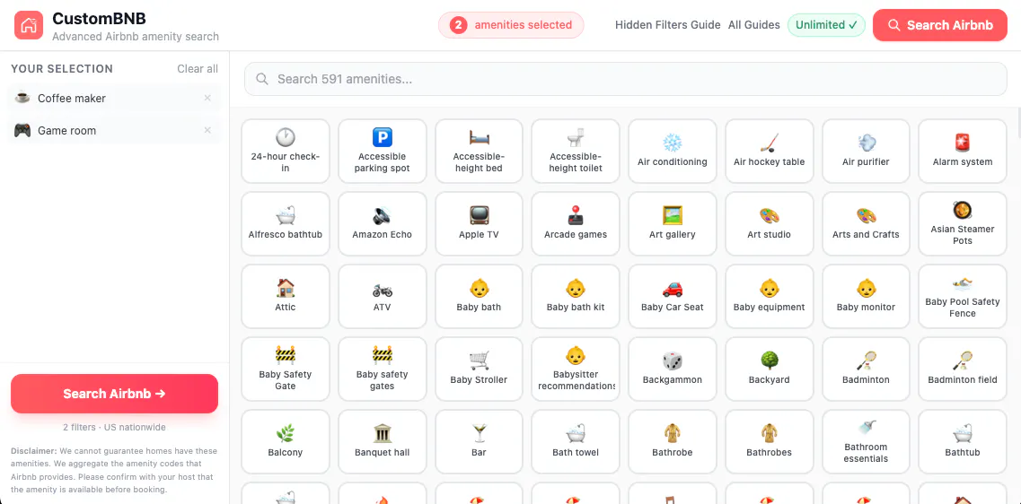 CustomBNB 제품 배너