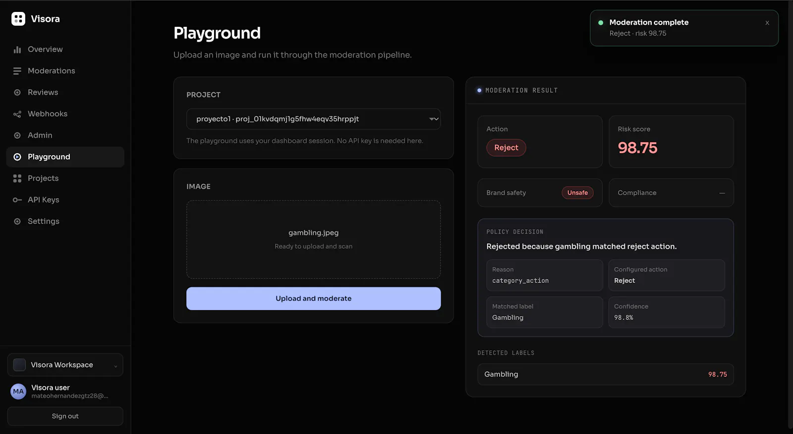 Visora screenshot 3
