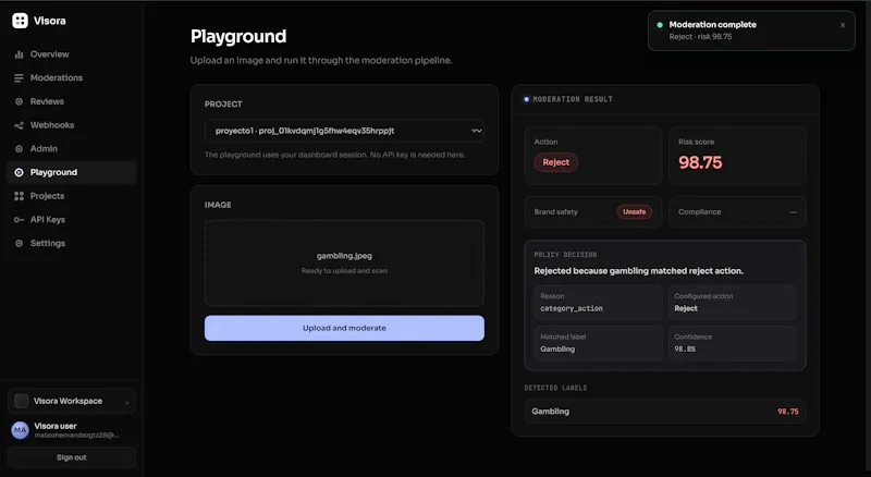 Visora screenshot 3