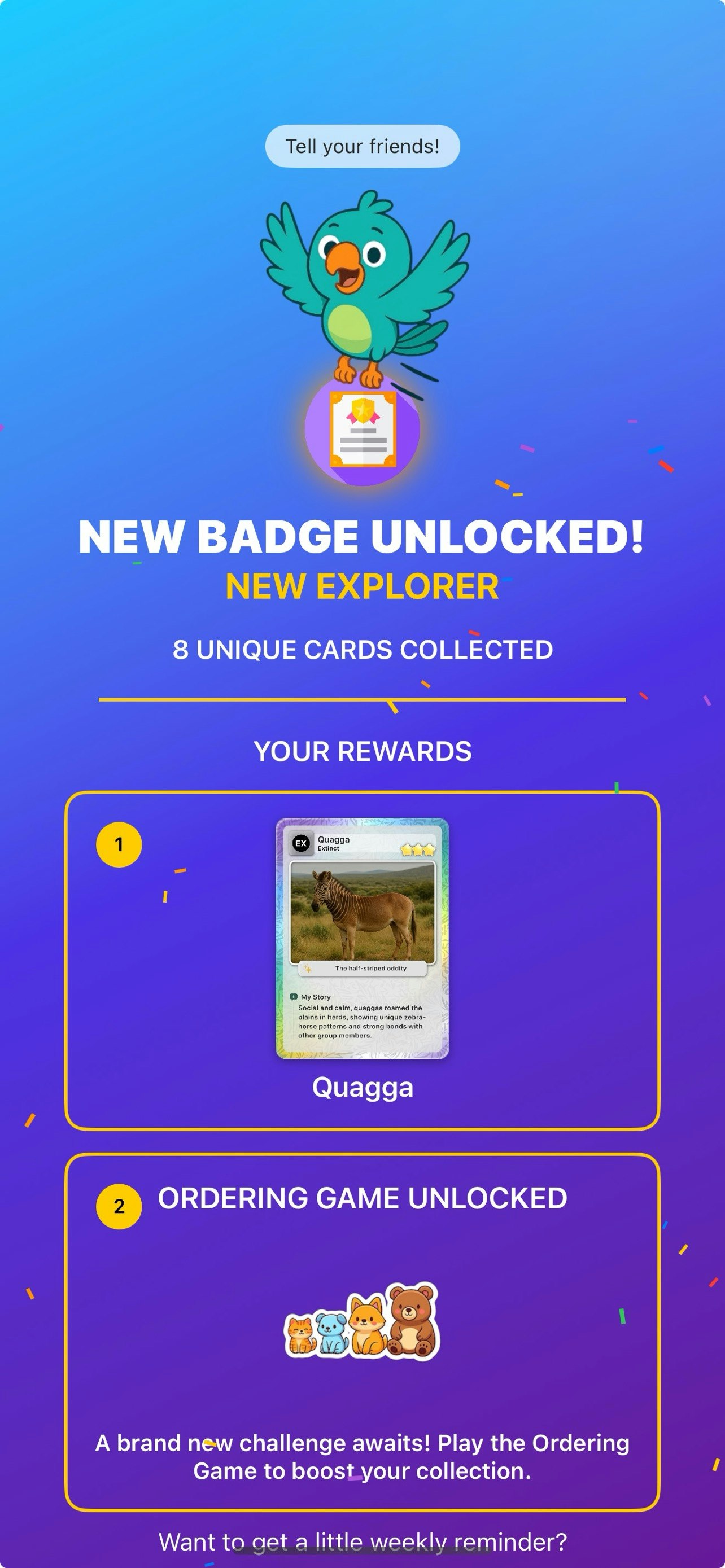 Animalz: Learn & Collect - Screenshot 5 showing product features and functionality
