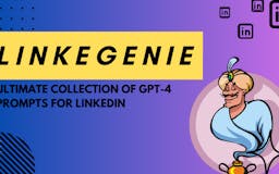LinkeGenie GPT-4 Prompts for Linkedin media 1