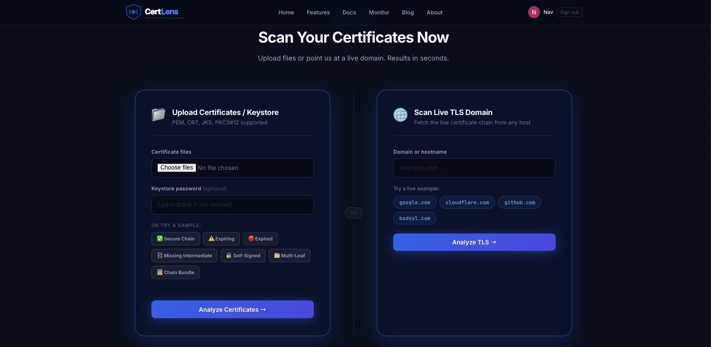 CertLens gallery image