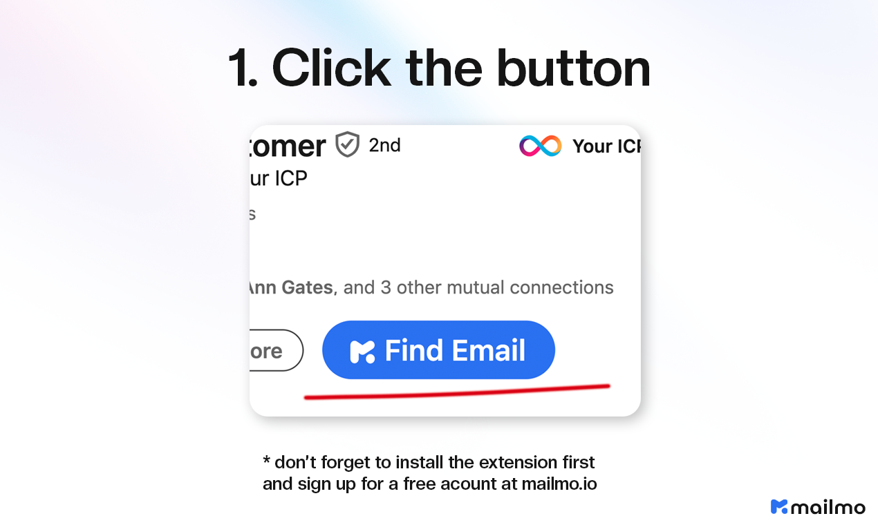 LinkedIn Email Finder của MailMo media 1