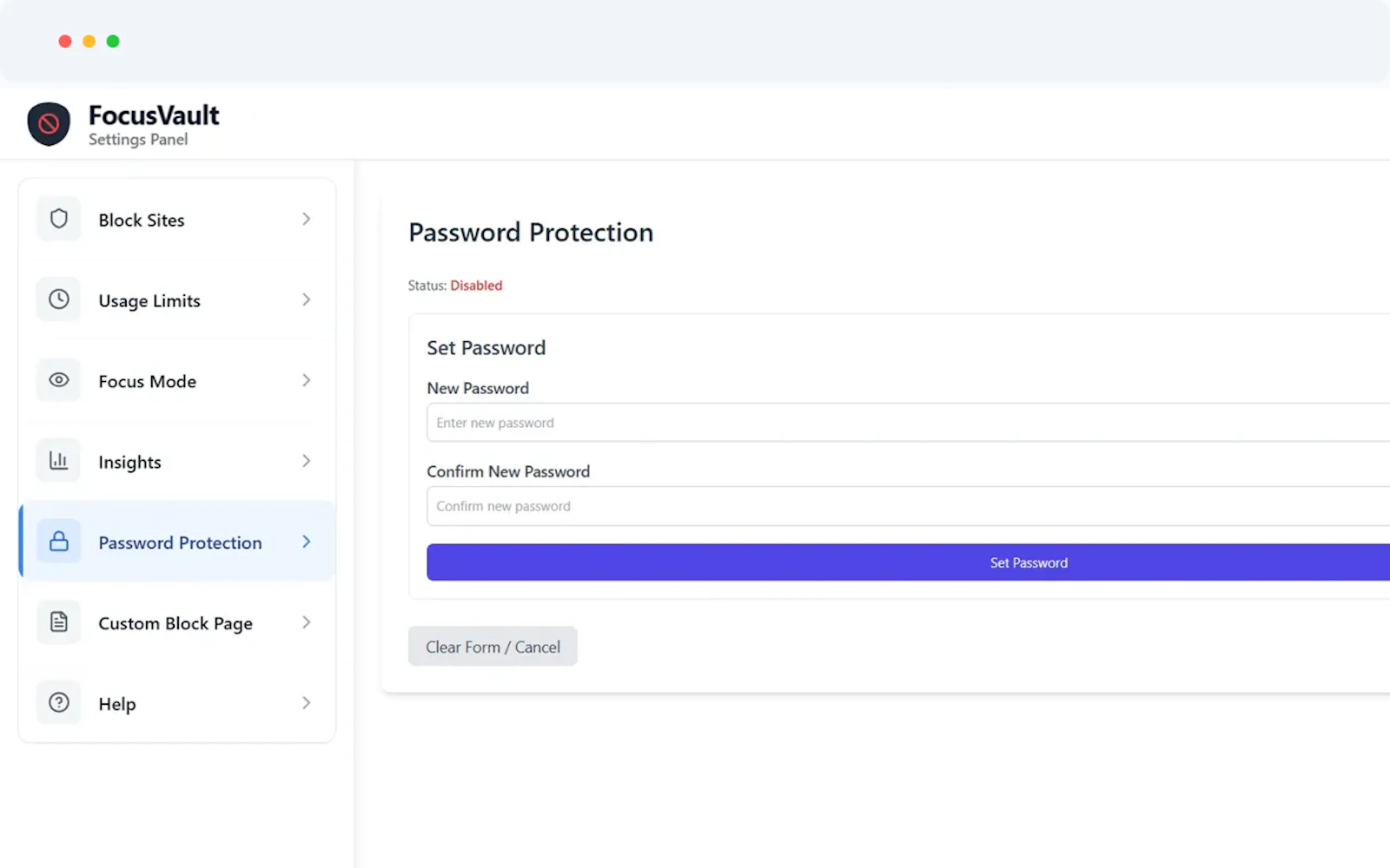 Website Blocker screenshot 6