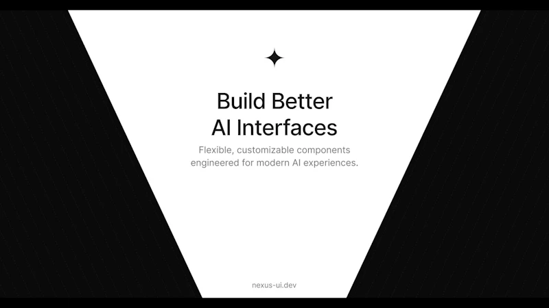 Nexus UI screenshot 1 (video preview)