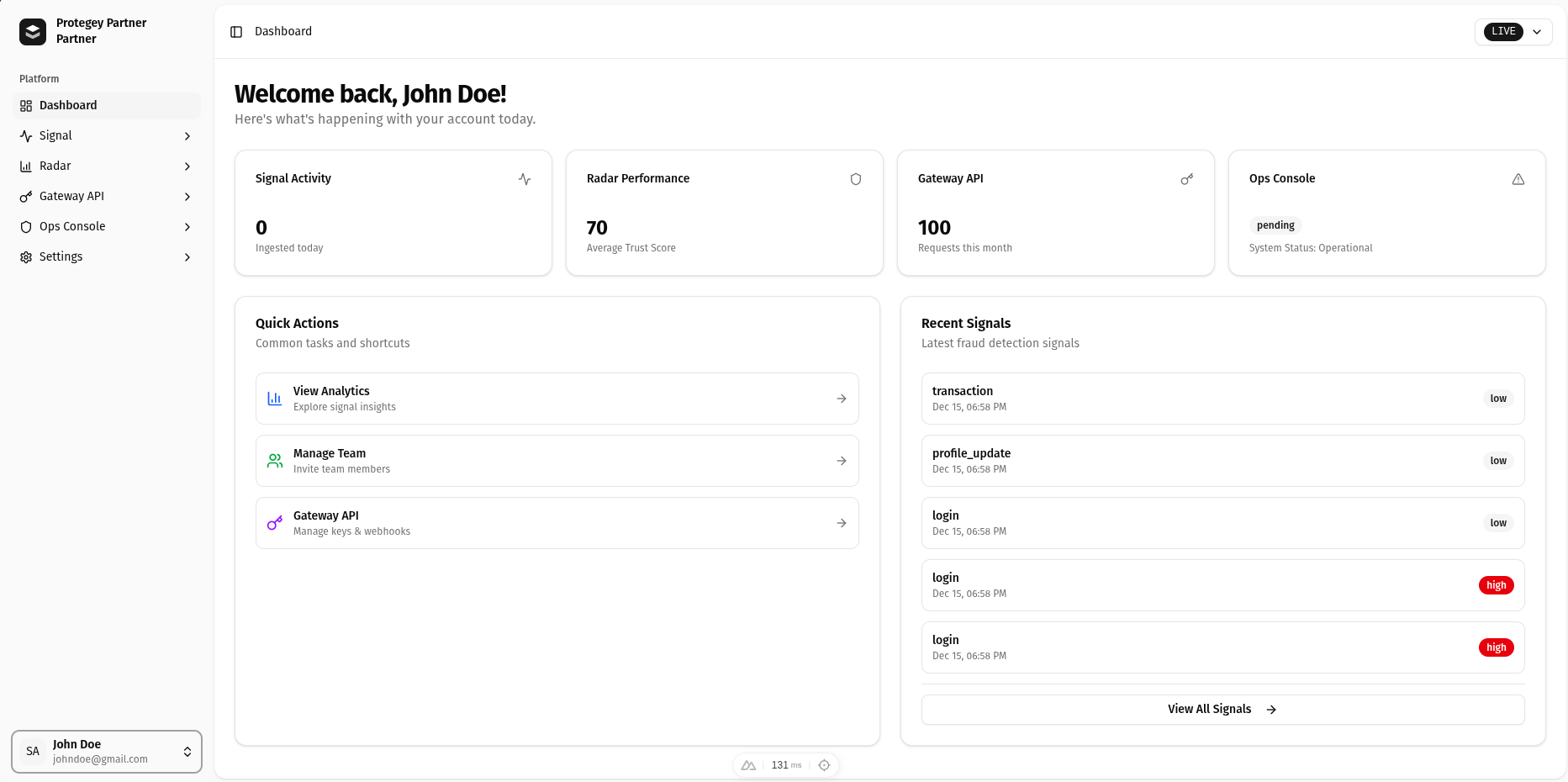 Protegey - Screenshot 2 showing product features and functionality
