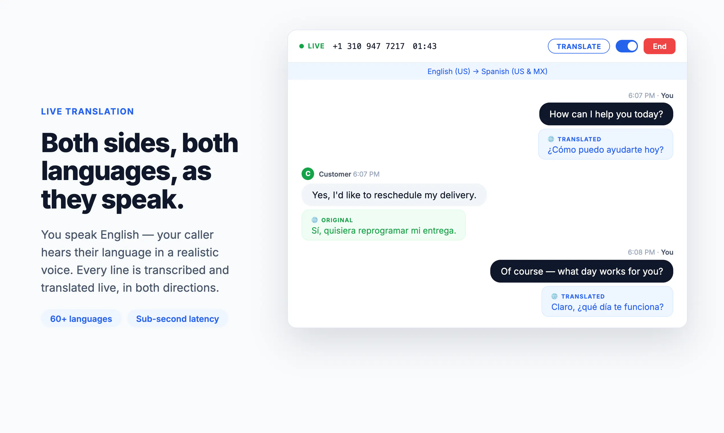 TalkTool - Live Phone Translation gallery image