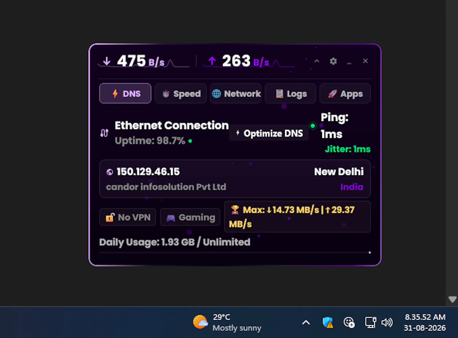 Live Net Speed Pro screenshot 4