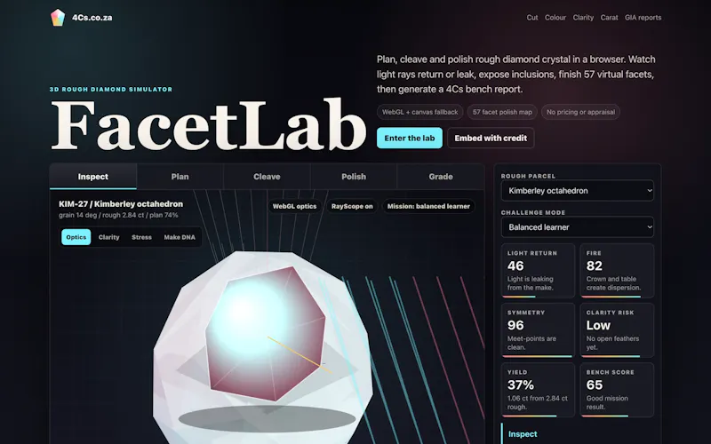 FacetLab screenshot 3