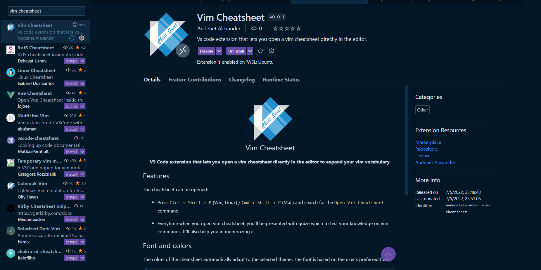 Vim Cheatsheet media 2