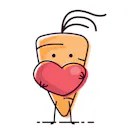 Juicy Carrot Stickers