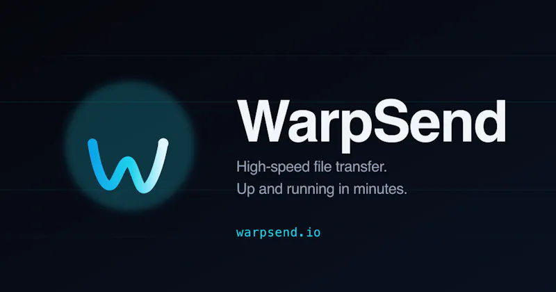 WarpSend screenshot 2