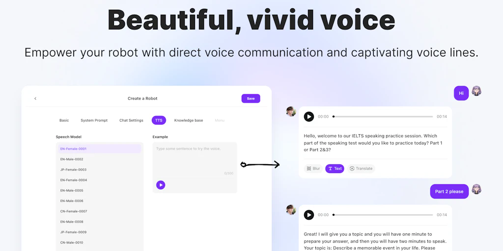 MyShell: Create your chatbot with realistic voice in seconds. | Product ...