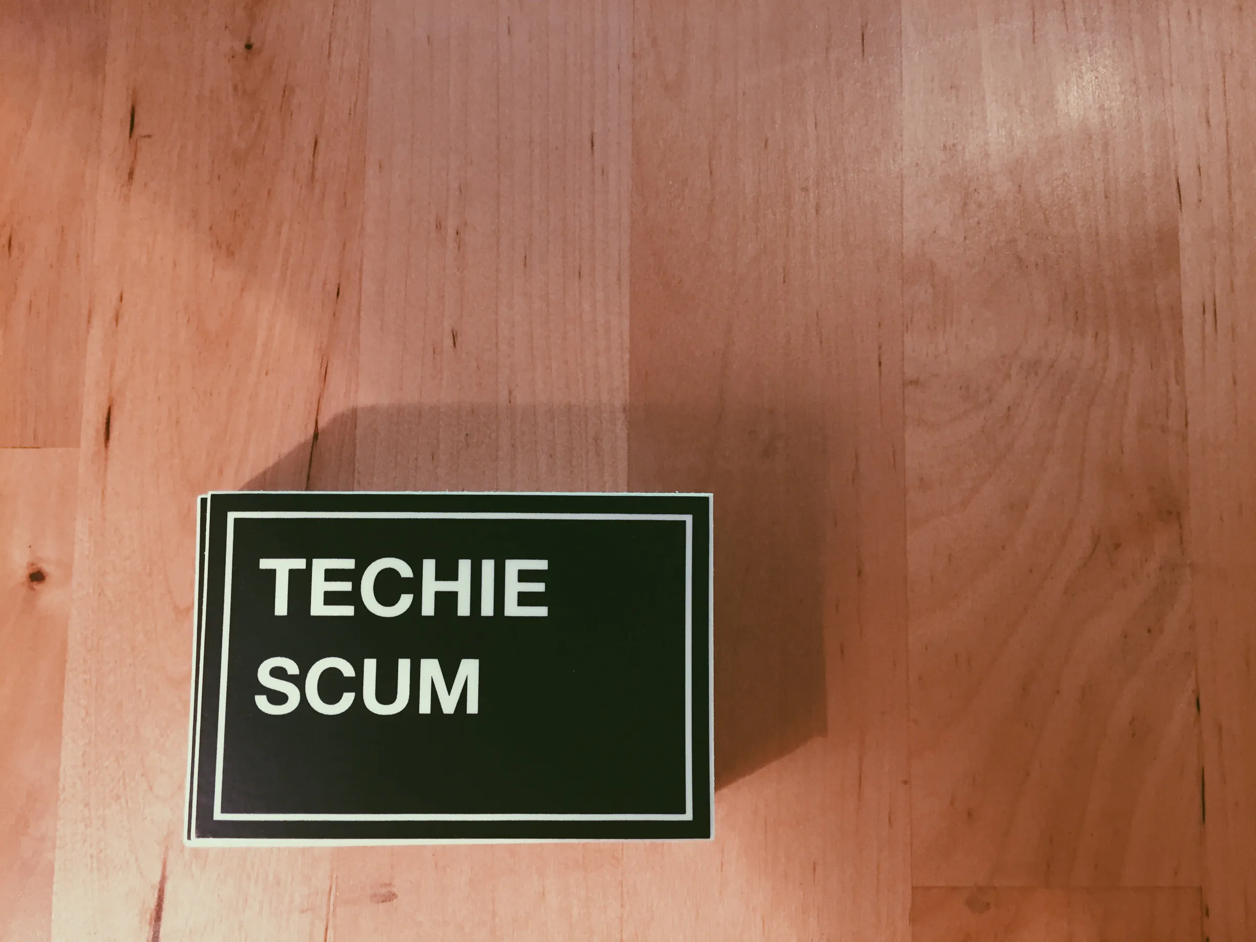 "Techie Scum" Stickers