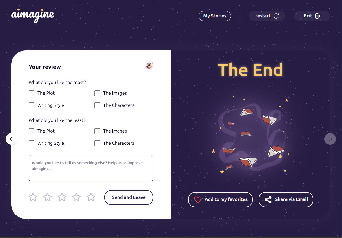 aimagine — Personalized bedtime stories gallery image