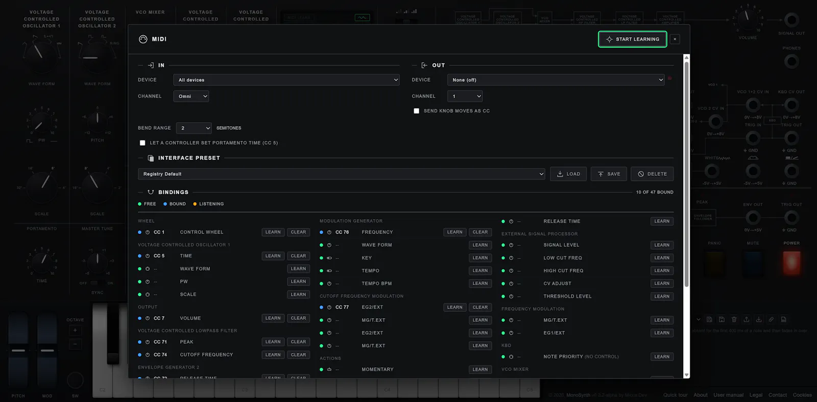 MonoSynth.app screenshot 3