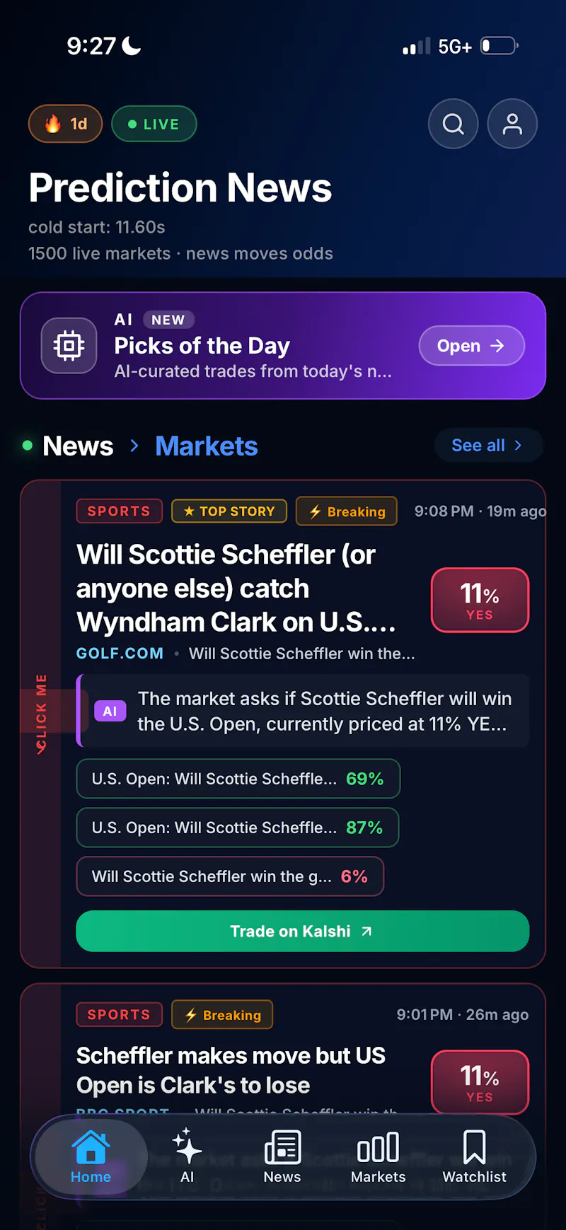 Prediction News screenshot 5