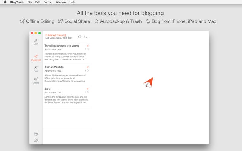 BlogTouch 2.0 gallery image