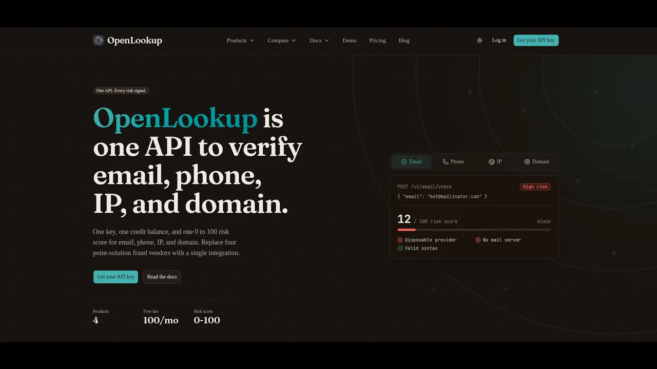 OpenLookup.io gallery image