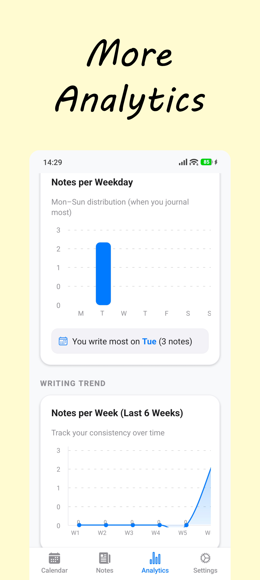Calendar Notes: Daily Journal gallery image