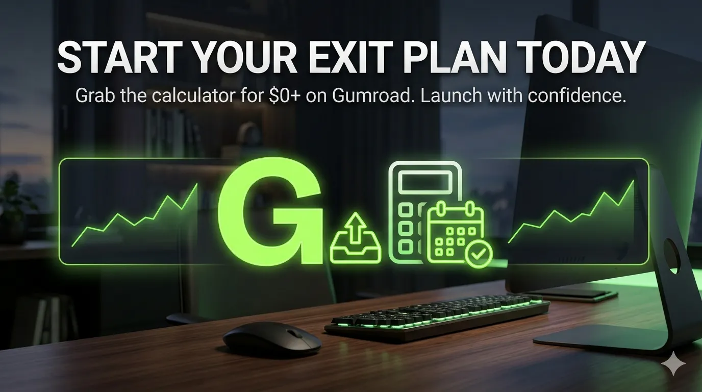 9-to-5 Exit Strategy Runway Calculator gallery image