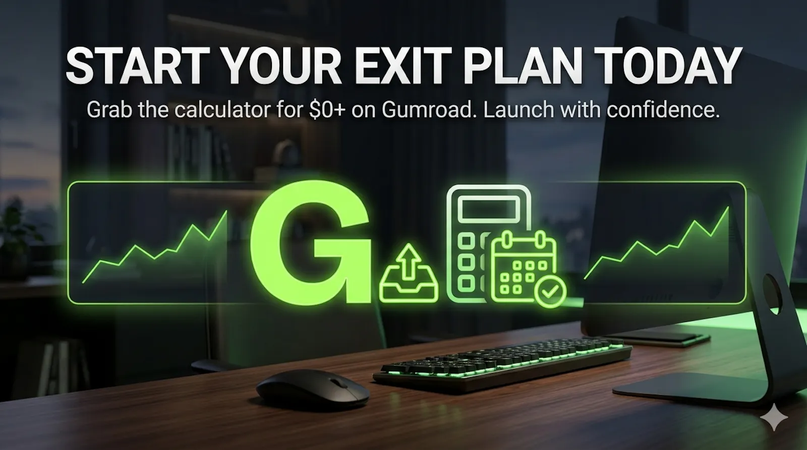 9-to-5 Exit Strategy Runway Calculator screenshot 3