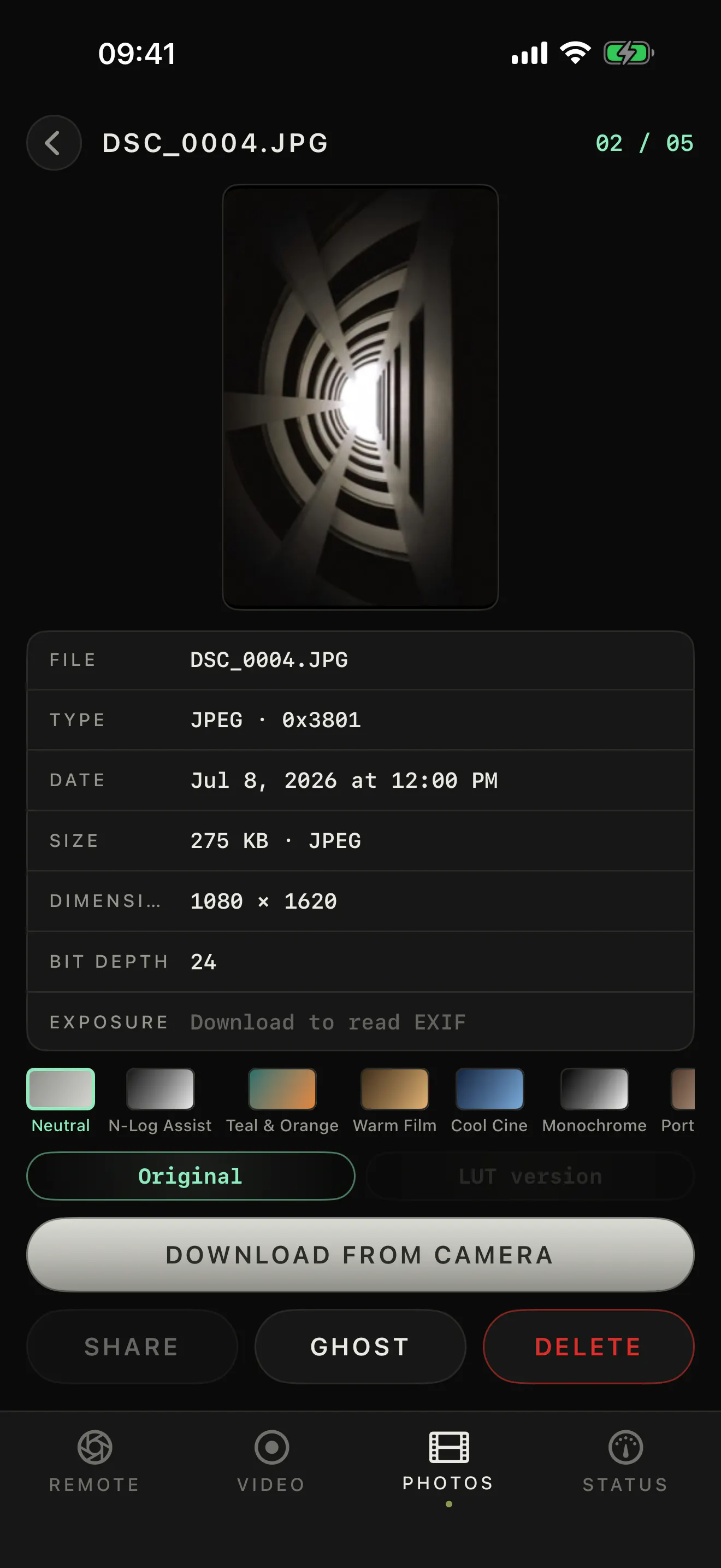 Wi-Fi remote for the Nikon Z fc and Z f  gallery image