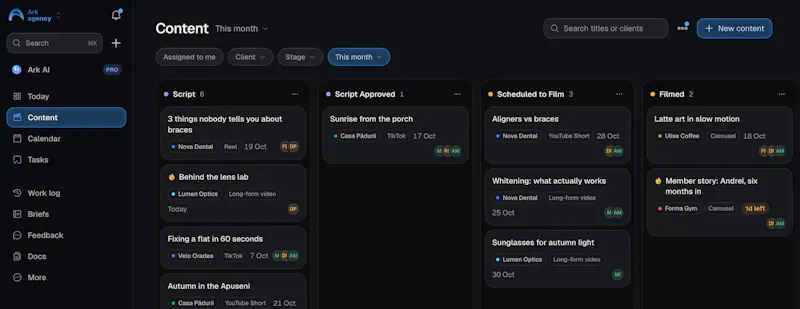 Ark Agency screenshot 2