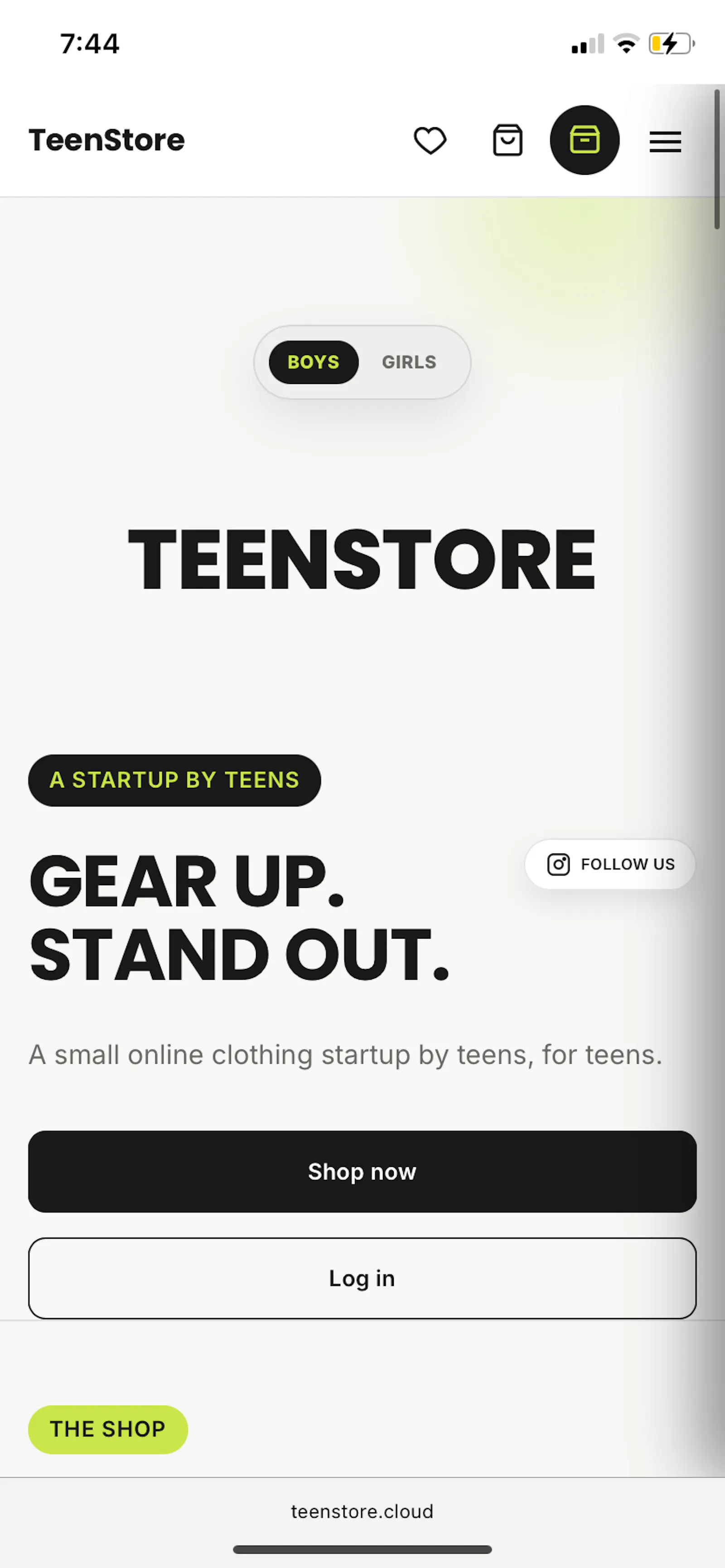 Teenstore screenshot 3