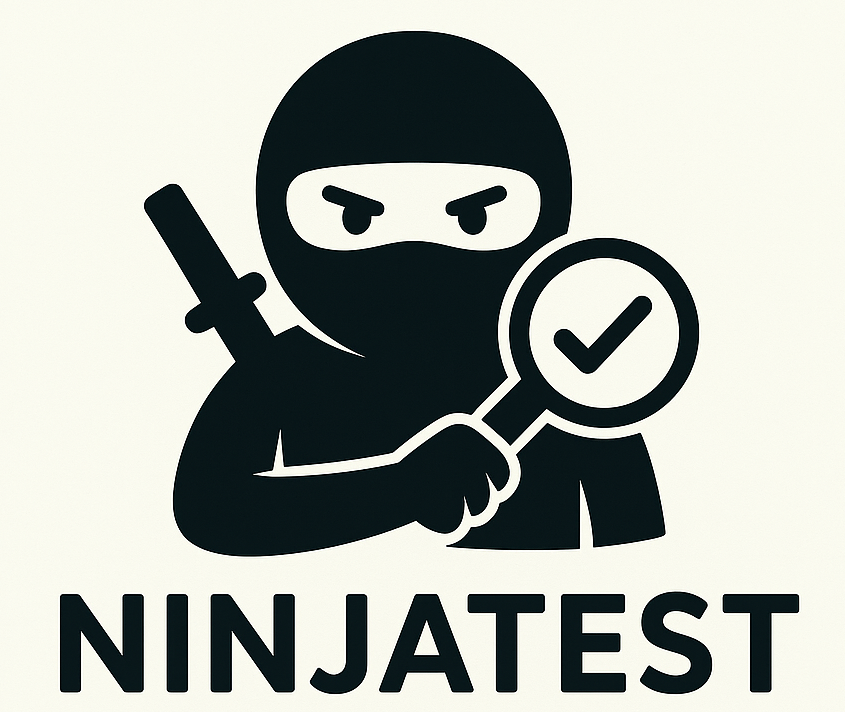 NinjaTest - Main product screenshot demonstrating key features and user interface