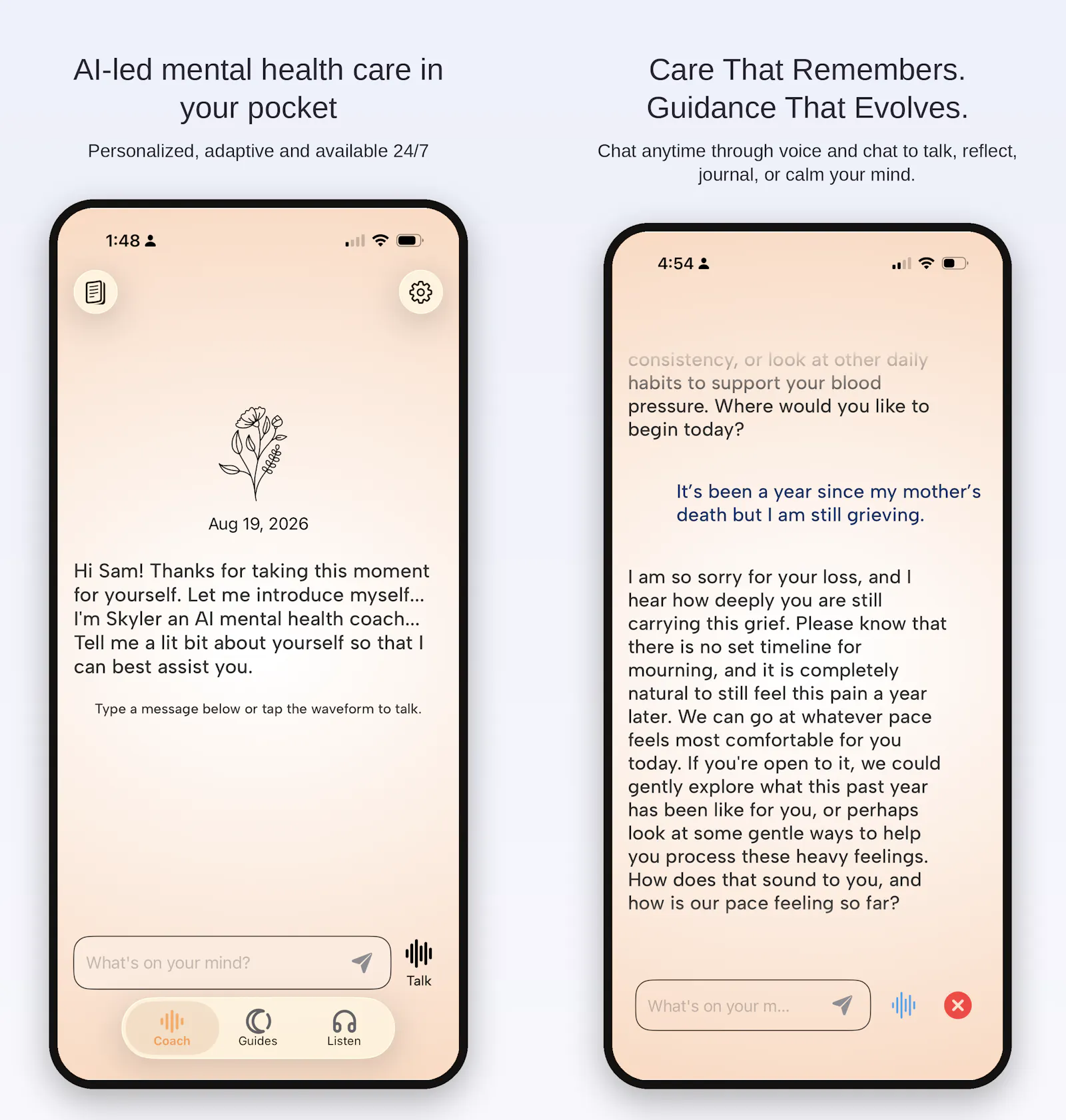 Skyler Health screenshot 2