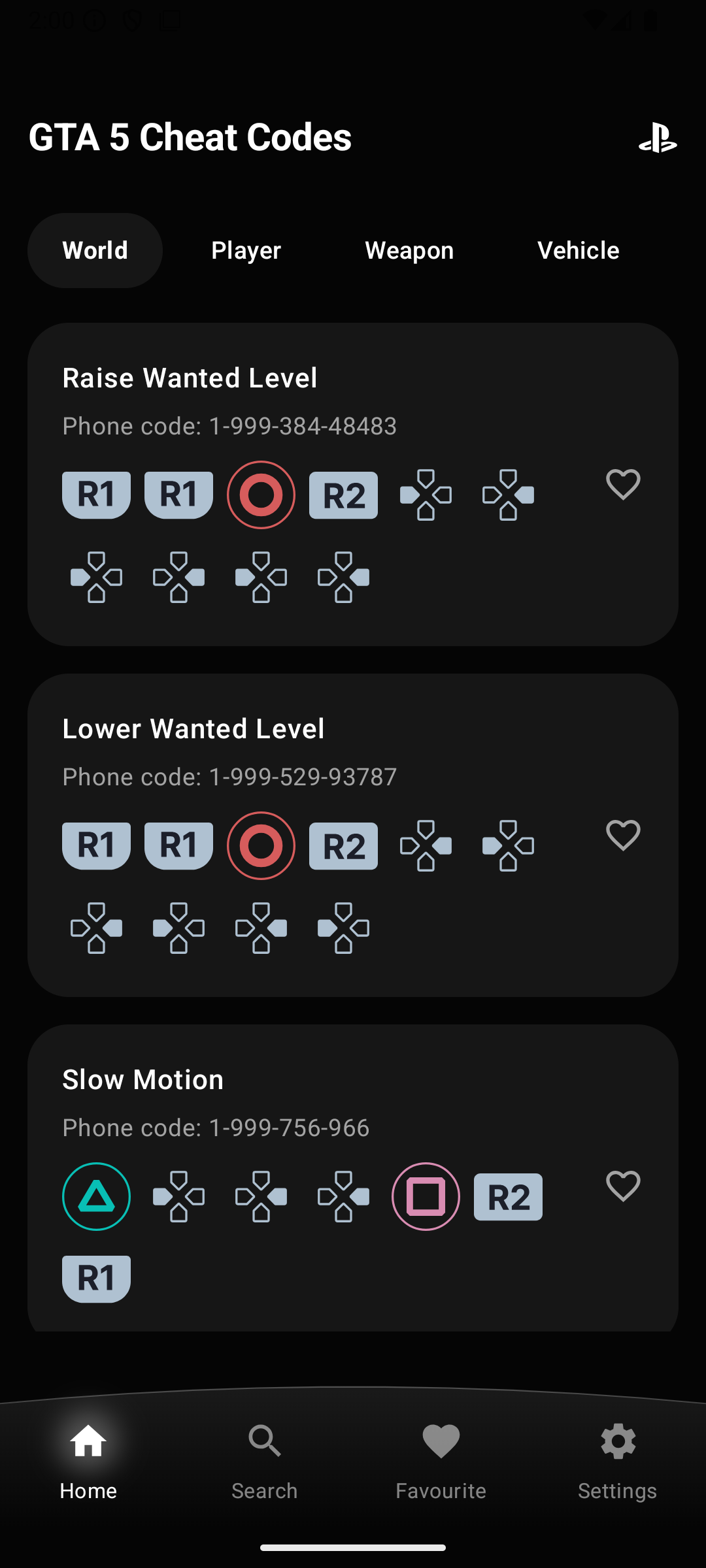 GTA Cheat Codes Ultimate App for Android - Main product screenshot demonstrating key features and user interface