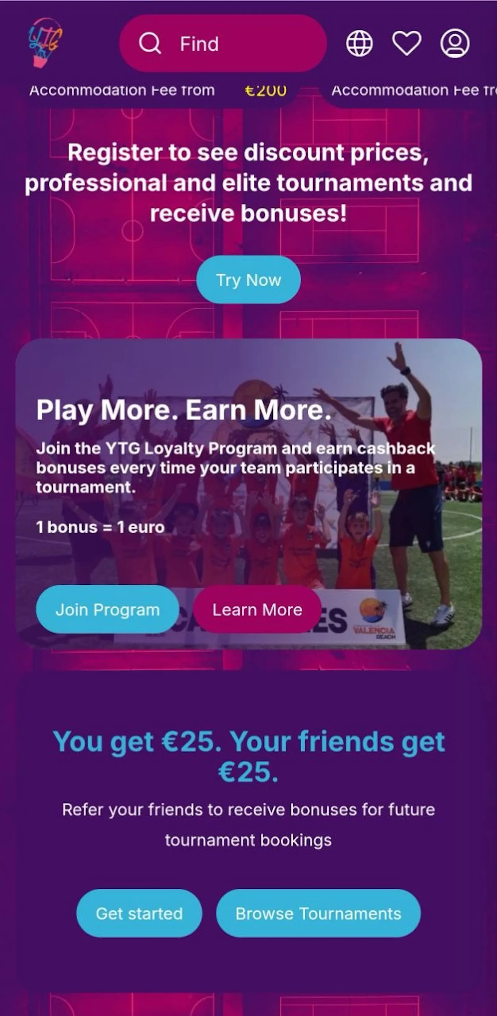 YoungTalentsGroup.com screenshot 3