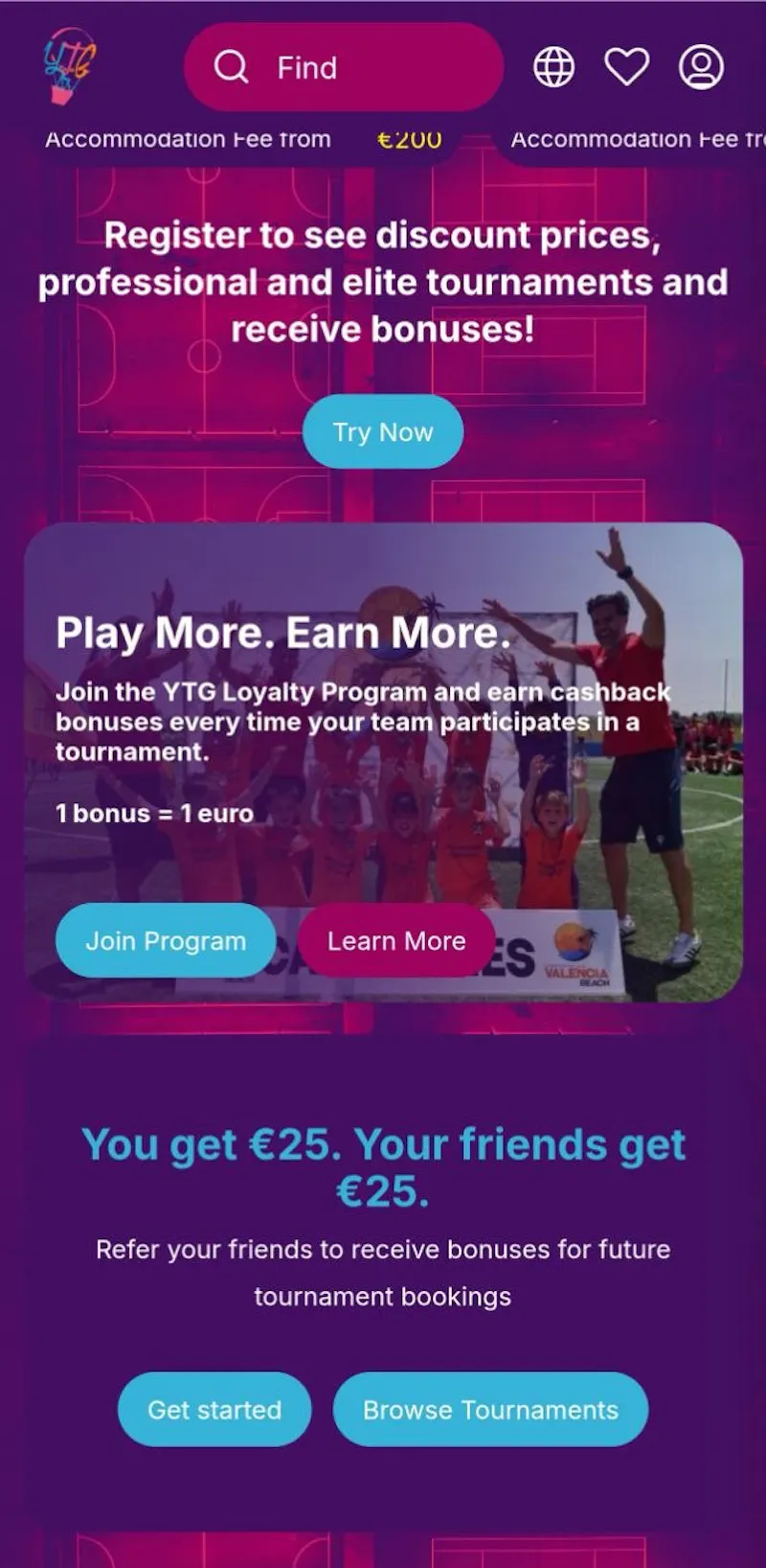 YoungTalentsGroup.com screenshot 3