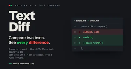 Text Diff gallery image