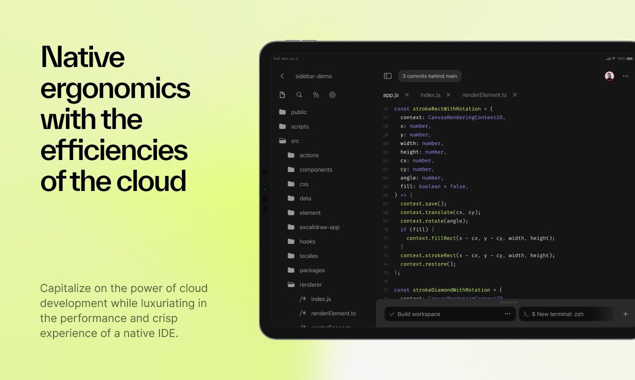 CodeSandbox for iOS gallery image