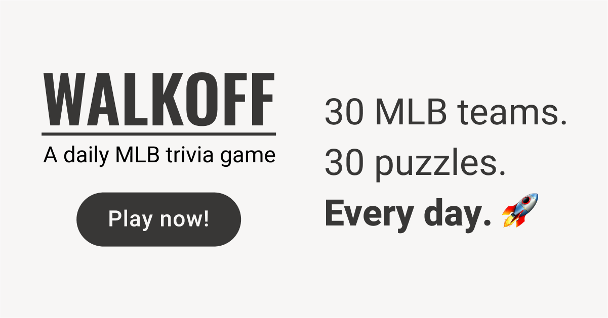 每日罢工 - 每日MLB琐事游戏。每天30个团队，30个拼图🚀媒体1