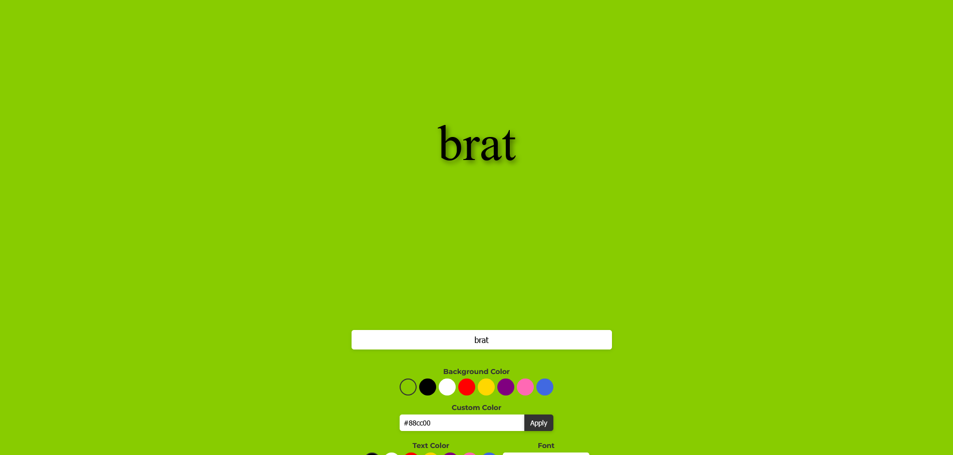 Brat Generator gallery image