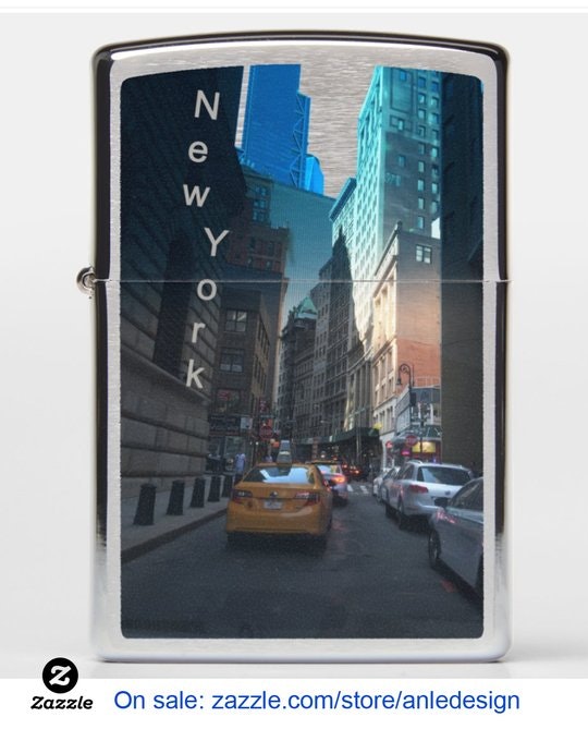 New York - Yellow cabs - Zippo Lighter