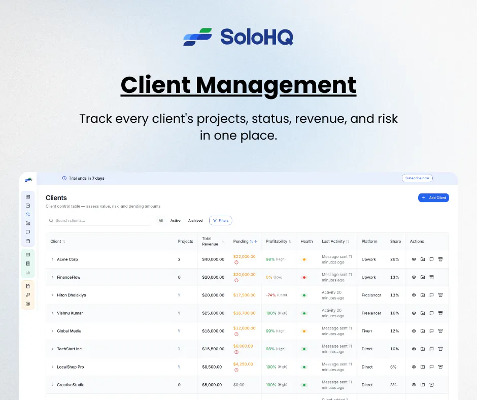 SoloHQ gallery image