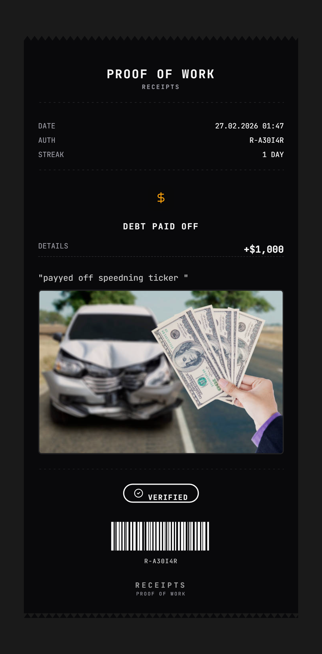 Receipt Proof Tracker media 3