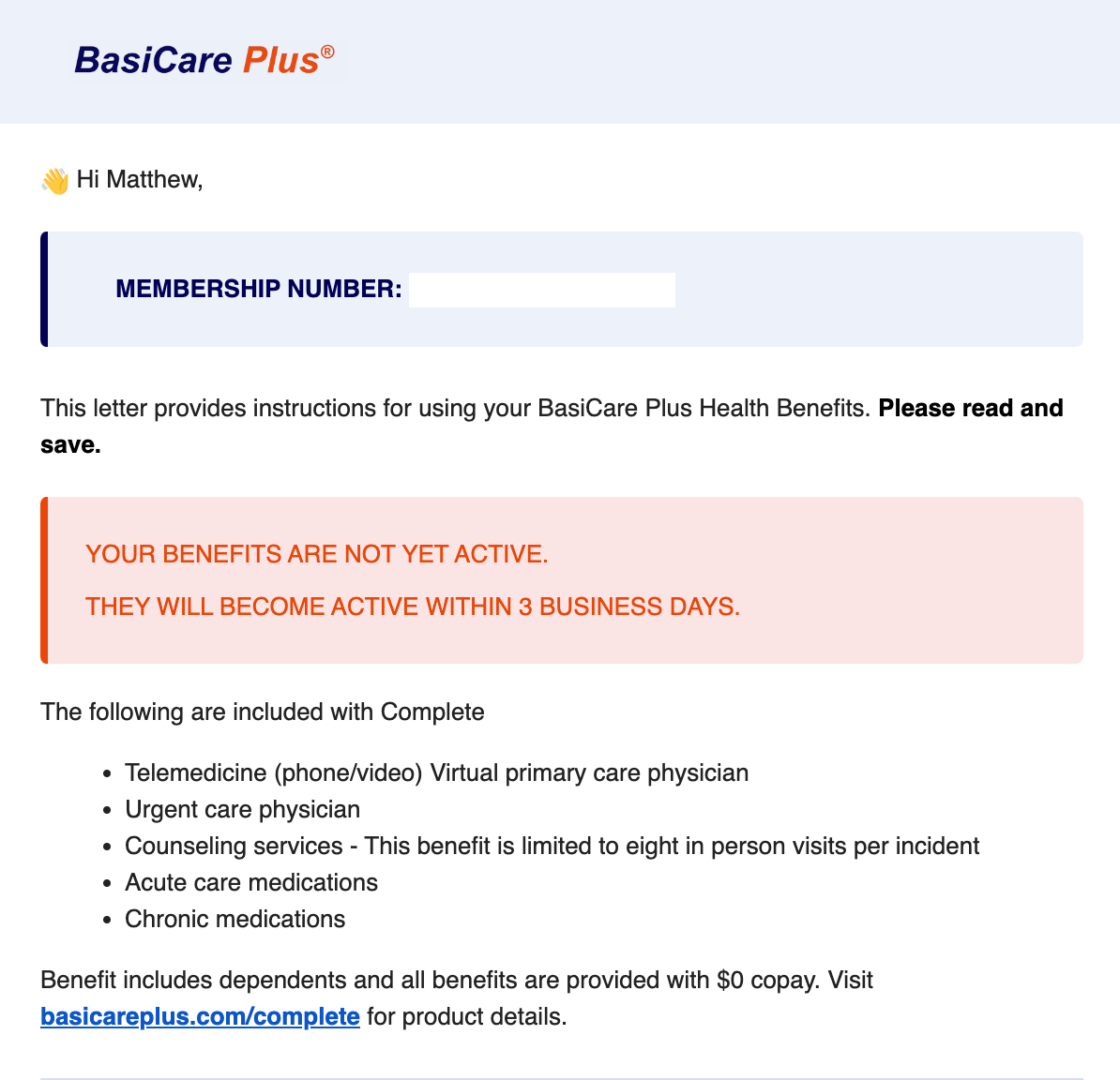 وسائط Basicare Plus الفوائد الصحية - الفوائد الصحية للعاملين في العقد/العقد/المستقلين 2