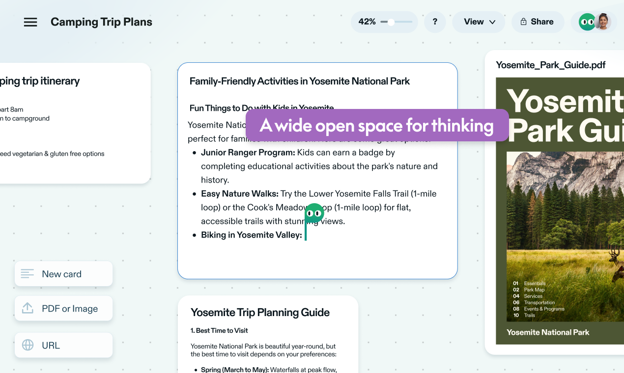 startuptile Cove-Visual workspace for thinking with AI