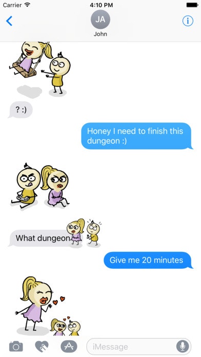 Love Stickies - Playful Stickers for iMessage gallery image