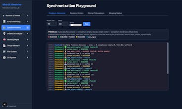 Mini OS Simulator gallery image